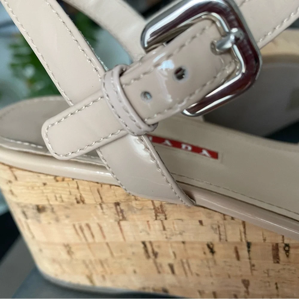 PRADA Sandals, new in original box, size 38 - Picture 3 of 7